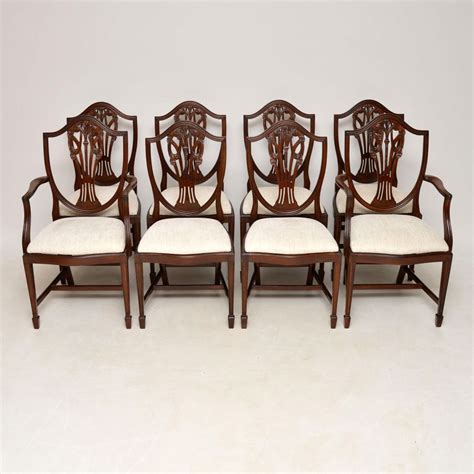 set of 8 antique chairs